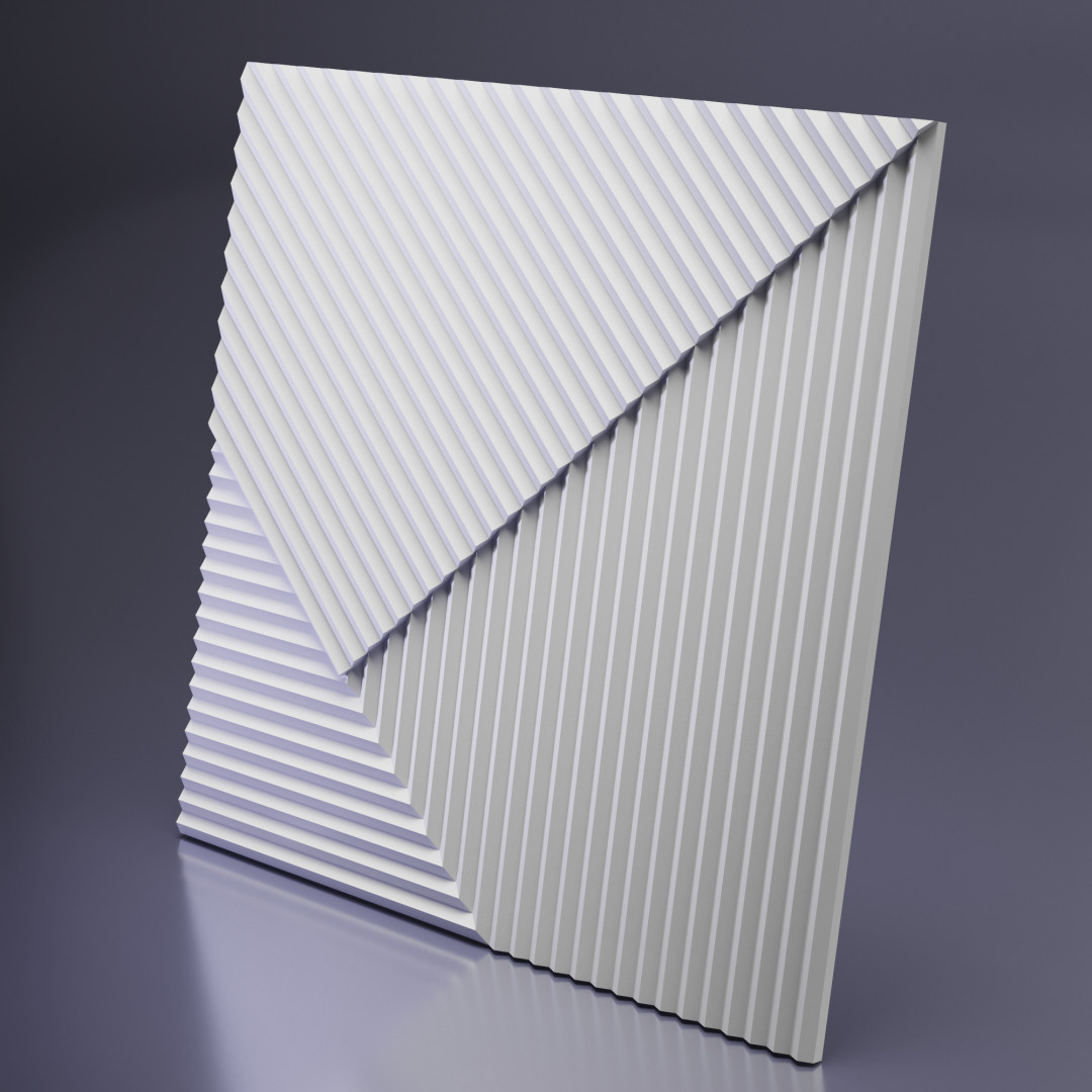 Гипсовая 3D панель  FIELDS 2