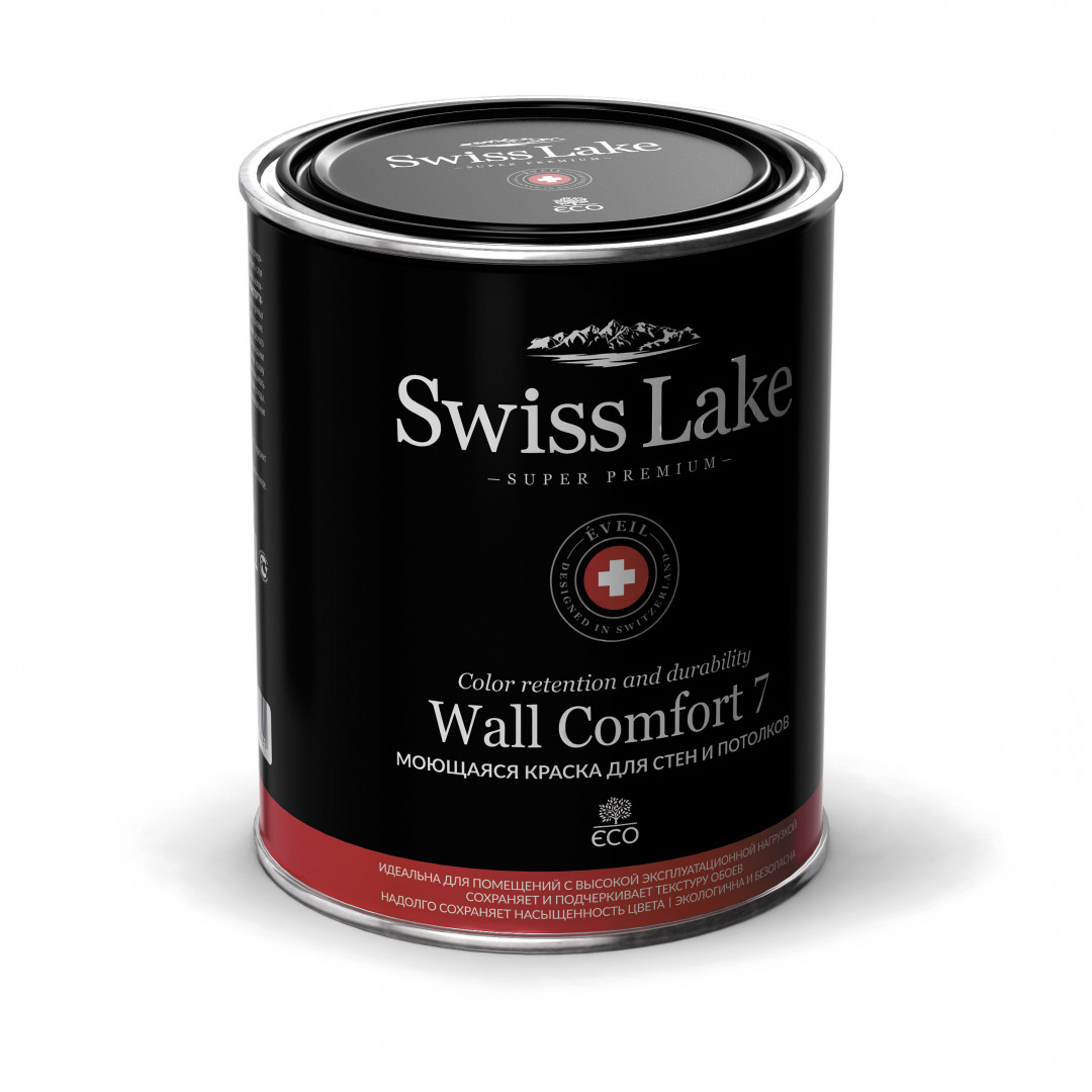 Краска Swiss Lake Wall Comfort 7 Base A  2,7 л